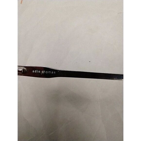 Adin Thomas Eyeglass Frames 52-16-135 Red Full Rim - Picture 8 of 9